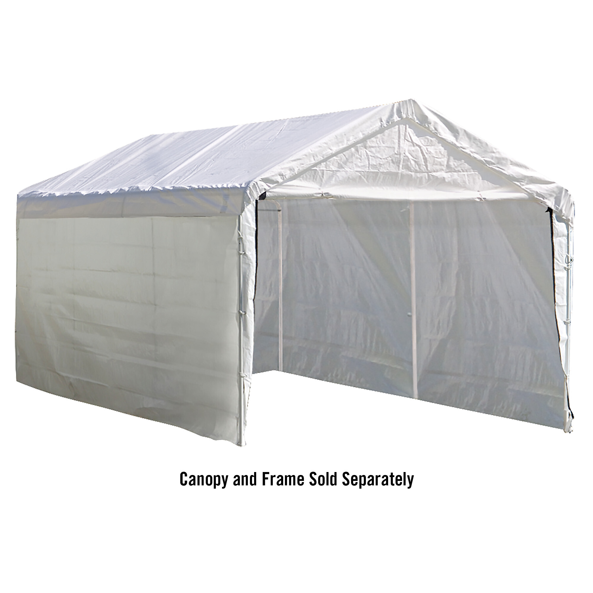 ShelterLogic Enclosure Kit for Super Max Outdoor Canopy Tent - 20ft. x 10ft., Water-Resistant, UV Protection, Model# 25875
